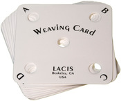 25/Pkg - Card Weaving Cards