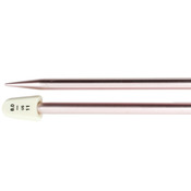 Size 11/8mm - Silvalume Single Point Knitting Needles 14"