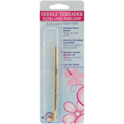 Needle Threader W/Extra Long Wire Loop-