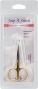 Snip - A - Stitch Scissors 3.5"-Gold - Plated