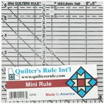 6"X6" - Quilter's Mini Ruler