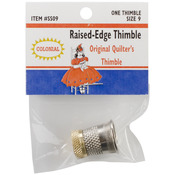 Size 9 - Raised-Edge Thimble