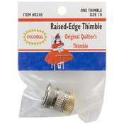Size 10 - Raised-Edge Thimble