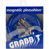 Blue - Grabbit Magnetic Pincushion W/50 Pins