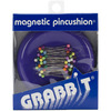 Purple - Grabbit Magnetic Pincushion W/50 Pins