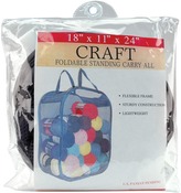 18"X11"X24" Black - Foldable Standing Carry All
