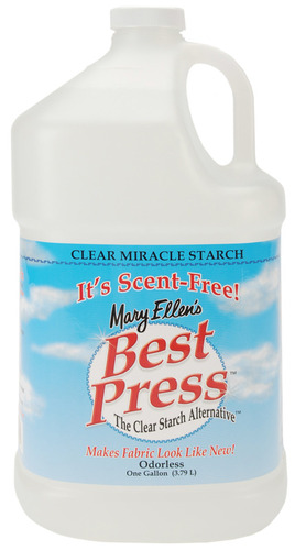 Best Press Spray Starch Scent Free Gallon Refill Size - 035234600412