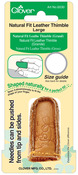 Large - Natural Fit Leather Thimble