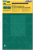 23"X70" Clipped - OLFA Gridded Cutting Mat Set