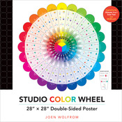 Studio Color Wheel 28"X28" Double - Sided Poster