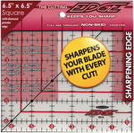 6-1/2"X6-1/2" - The Cutting EDGE Frosted Ruler