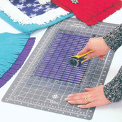 6"X12" - Fringe Cut Slotted Ruler