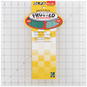 12-1/2"X12-1/2" - OLFA Frosted Advantage Non-Slip Ruler "The Standard"