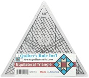 7-3/4" - Quilter's Equilateral Triangle Ruler