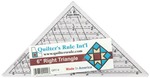 6-3/4"X9-1/2" - Quilter's Mini Triangle Ruler