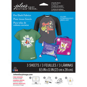 Jolee's Easy Image Transfer Sheets 8.5"X11" 3/Pkg - Glow - In - The - Dark For D