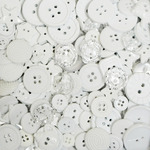 White 4oz - Favorite Findings Big Bag Of Buttons