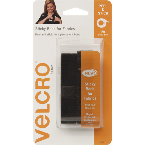 VELCRO(R) Brand Sticky Back Coins - .75 200/Pack, Clear