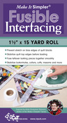 Make It Simpler Fusible Interfacing - 1.5"X15yd