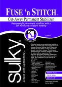 24"X36" - Fuse 'n Stitch Cut-Away Permanent Stabilizer