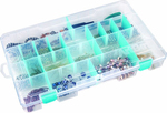 ArtBin Tarnish Inhibitor Solutions Box 4-15 Compartments - Translucent
