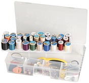 16.5"X9.75"X3.25" Translucent - ArtBin Sew-Lutions Box