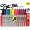 Sharpie Brush Tip Markers 12/Pkg-