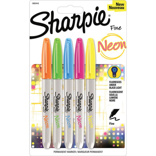 Sharpie Fine Point Permanent Markers - Black, Pkg of 2