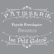 The French Bakery - Americana Decor Stencil