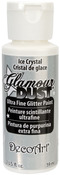 Ice Crystal - Glamour Dust Glitter Paint 2oz