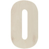 Letter O - Baltic Birch Collegiate Font Letters & Numbers 13.5"