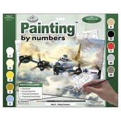 Flying Fortress - Adult Paint By Number Kit 15-3/8"X11-1/4"