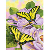 Swallowtail Butterflies - Junior Small Paint By Number Kit 8.75"X11.75"