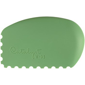 Green W-03 - Catalyst Silicone Wedge Tool - Princeton Artist Brush