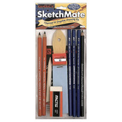 SketchMate Charcoal & Graphite Drawing Kit