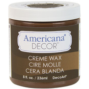 Deep Brown - Americana Decor Creme Wax 8oz