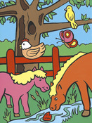 Farm Animals - My First Paint By Number Kit 8.75"X11.375"