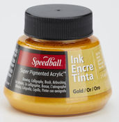 Gold - Speedball Super Pigmented Acrylic Ink