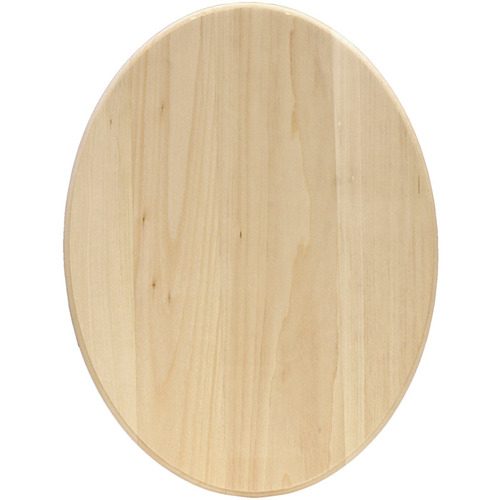 Walnut Hollow Basswood Oval Plaque, 11 in. x 14 in. x 3/4 in.