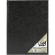 Black - Pro Art Hard Bound Sketch Book 8.5"X11"
