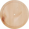 11" Round - Pine Wood Clock Face