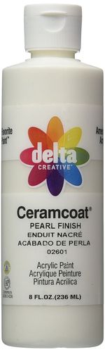 Delta Ceramcoat Acrylic Paint 8oz-Pumpkin - Semi-Opaque 
