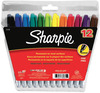 Assorted Colors - Sharpie Fine Point Permanent Markers 12/Pkg