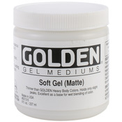 Golden Soft Matte Gel Medium - 8oz