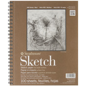 60lb 100 Sheets - Strathmore Sketch Book 9"X12"