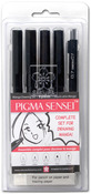 6pcs - Pigma Sensei Manga Drawing Set