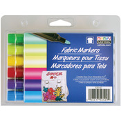 Brilliant - Fabric Marker Broad Tip 6/Pkg