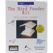 Bird Feeeder - Unfinished Wood Kit