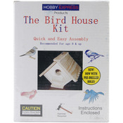 Bird House - Unfinished Wood Kit