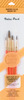 Round 2,4 & 8, Liner 0 - Crafter's Choice Watercolor Brush Set 4/Pkg
